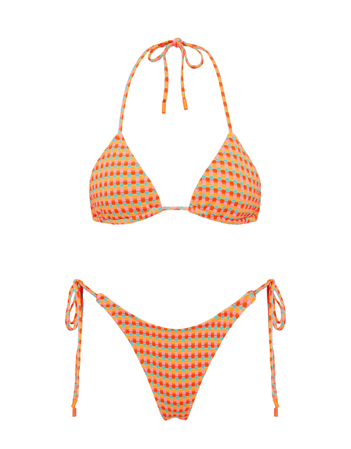 Vinca Gara Triangl Multicoloured Textured Bikini