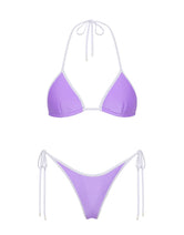 VINCA GRAPE Neoprene Triangle Bikini Set