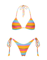 VINCA MELON STRIPE Triangle Bikini Set