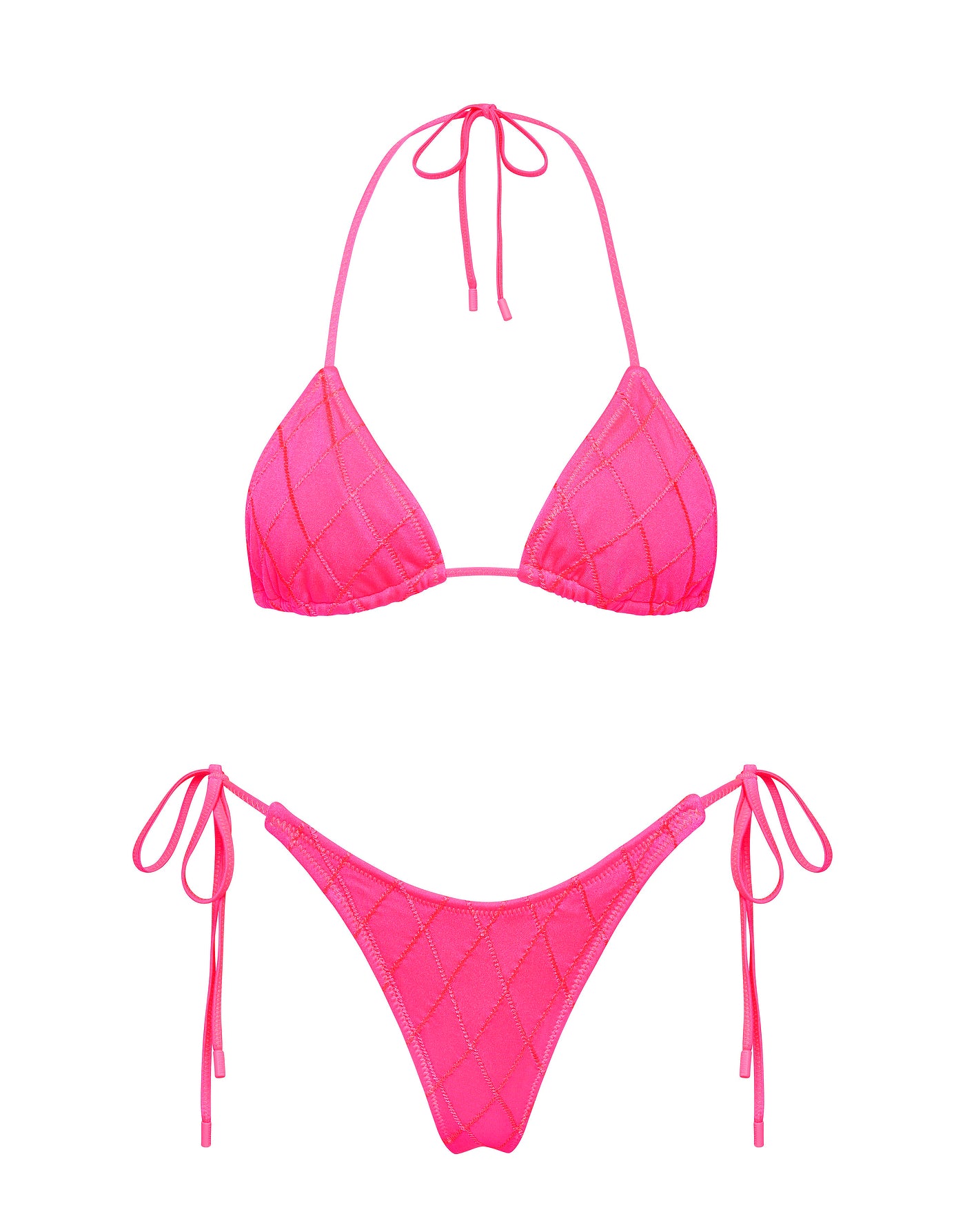 Vinca Mende Triangl Pink Bikini