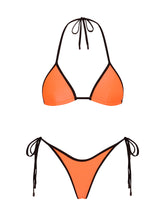 VINCA SHERBET POP Neoprene Triangle Bikini Set