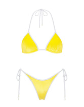 VINCA TUSCAN SPLASH Velvet Triangle Bikini Set