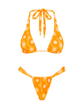 DARA TANGERINE Triangle Bikini Set