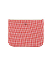VINCA PRON Red Gingham Triangle Bikini Set