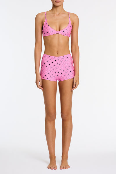 CELESTE CASSI Pink Heart Short