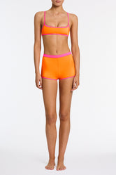 CELESTE SANTO Orange Short