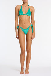 DARA EVOR Velvet Triangle Bikini Set