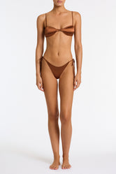 ESTE COCO SHINE Scoop Bikini Set