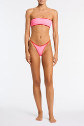 FAYE DORE Pink Bandeau Bikini Set 