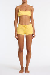 FREDY BUTTER Yellow Short