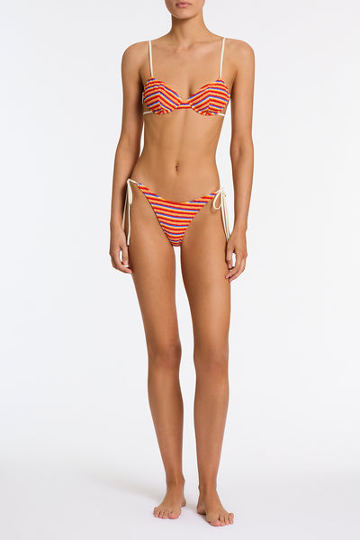 JARA KITT Terry Towelling Balconette Bikini Set