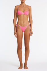 JARA PINK PUNCH SPARKLE Balconette Bikini Set
