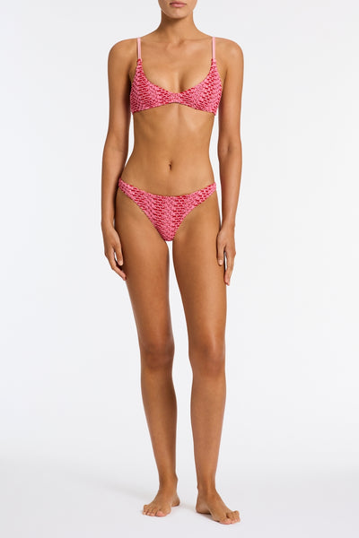 Maia Alina Triangl Pink Crochet Bikini
