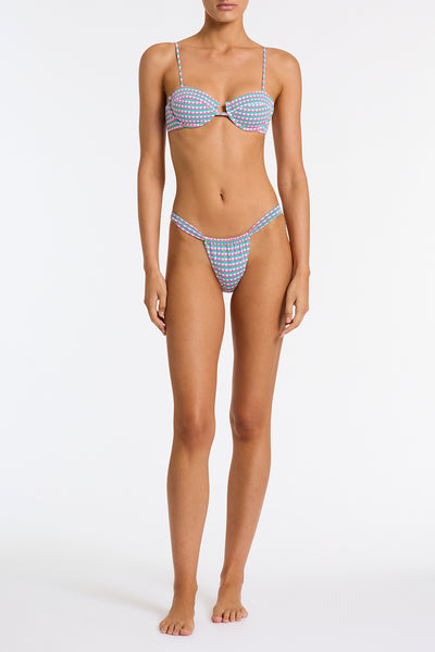 MALA MULBERRY Purple Balconette Bikini Set