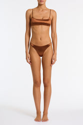 MICA COCO SHINE Crop Bikini Set