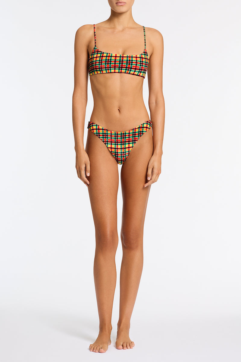 MICA - NEMONE Velvet Crop Bikini Set