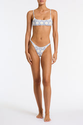 MIMA INDIGO LACE Crop Bikini Set