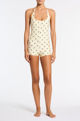 NURIA BISS Heart Playsuit