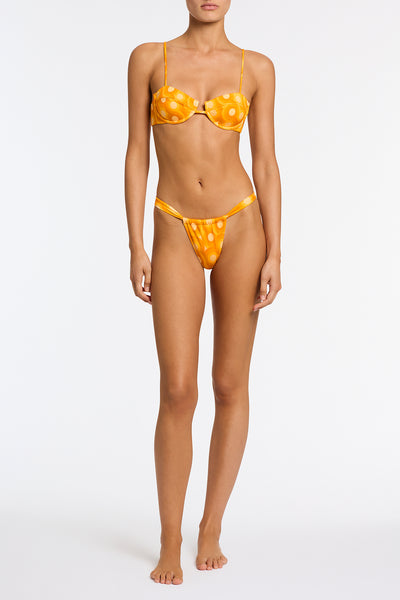 PALMA TANGERINE Balconette Bikini Set