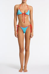 SOFI - AZURE SPARKLE Halter Bikini Set