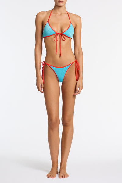SOFI - AZURE SPARKLE Halter Bikini Set