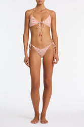 SOFI SCARLETT SPOT Halter Bikini Set