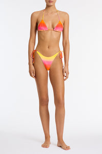 VINCA - BOSANA Ombre Velvet Triangle Bikini Set