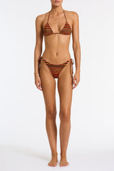 VINCA BRICK STRIPE Triangle Bikini Set
