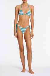 VINCA ETTA Terry Towelling Triangle Bikini Set
