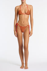 VINCA - HORIZON STRIPE Triangle Bikini Set