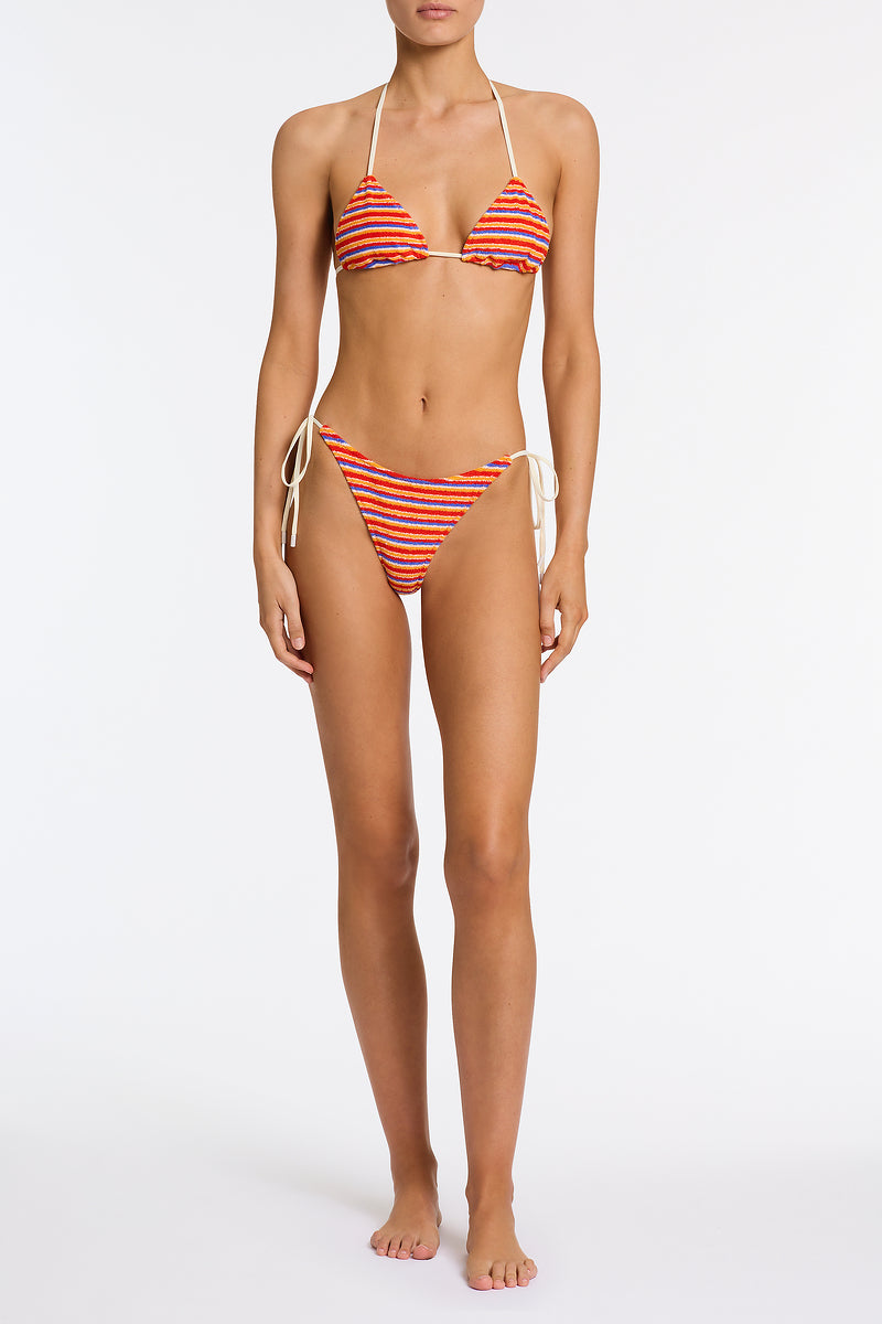 VINCA KITT Terry Towelling Triangle Bikini Set