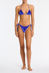 Vinca Navi Triangl Blue Velvet Bikini