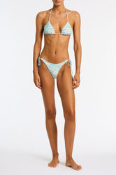 Vinca Pezz Triangl Blue Zebra Bikini