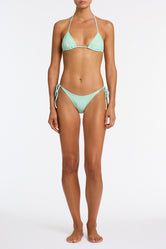 VINCA SUN SPRINKLE Polka Dot Triangle Bikini Set