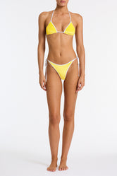 VINCA TUSCAN SPLASH Velvet Triangle Bikini Set