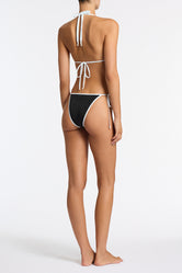DARA -  JETT Black Triangle Bikini Set