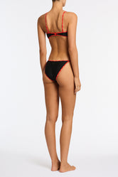 ESTE BOSSA Neoprene Scoop Crop Bikini Set