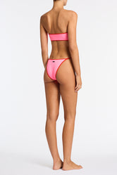 FAYE DORE Pink Bandeau Bikini Set 