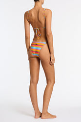 JARA MELON STRIPE Balconette Bikini Set