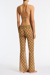 KIKA PORCHE Geometric Pants