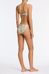 MAIA MAIE Floral Scoop Bikini Set