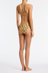 MAIA PORCHE Geometric Scoop Bikini Set