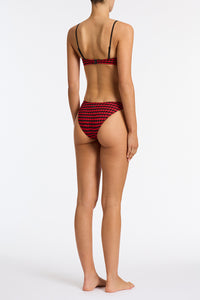 MICA - BERTI Knit Crop Bikini Set