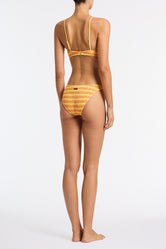 MICA FARME Crochet Crop Bikini Set