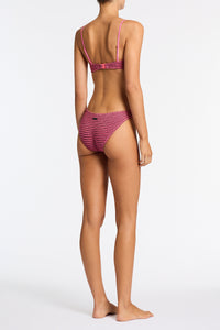 MICA - KEYS Sparkle Crochet Crop Bikini Set