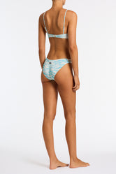 Mica Pezz Triangl Blue Velvet Bikini