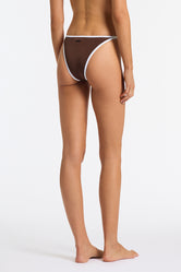 MIMA BISC Brown Crop Bikini Set