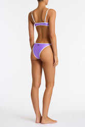 MIMA GRAPE Neoprene Crop Bikini Set