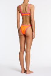 MIMA SANTO Orange Crop Bikini Set