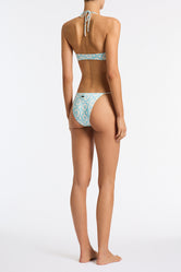 SOFI - MASE Blue Halter Bikini Set